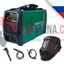 Инверторен Електрожен УралМаш 300А - Соларна маска